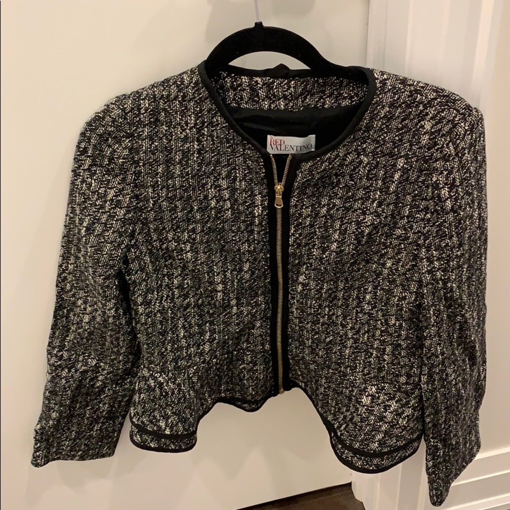 Red Valentino Peplum Blazer/Jacket